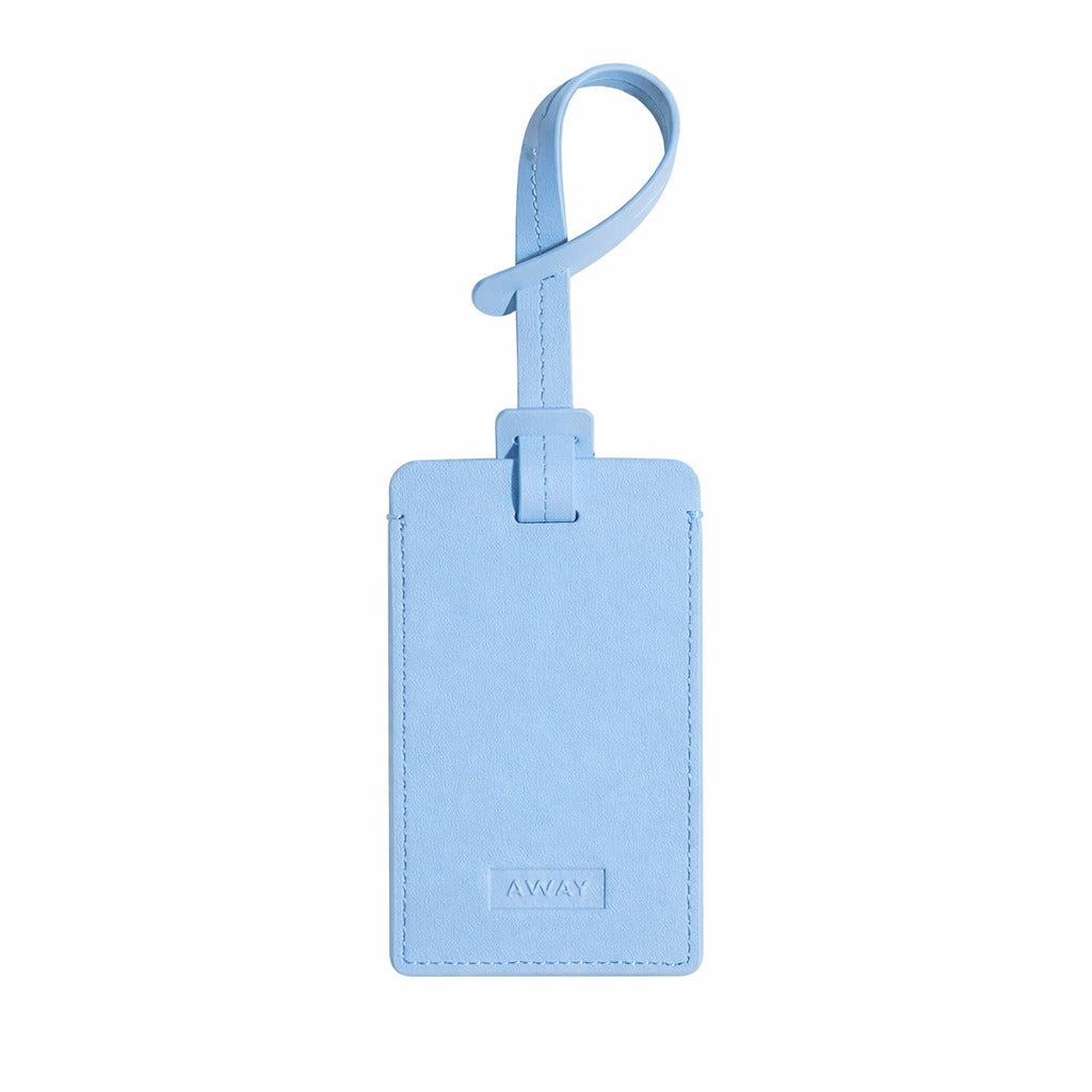 The Luggage Tag in Opal Blue