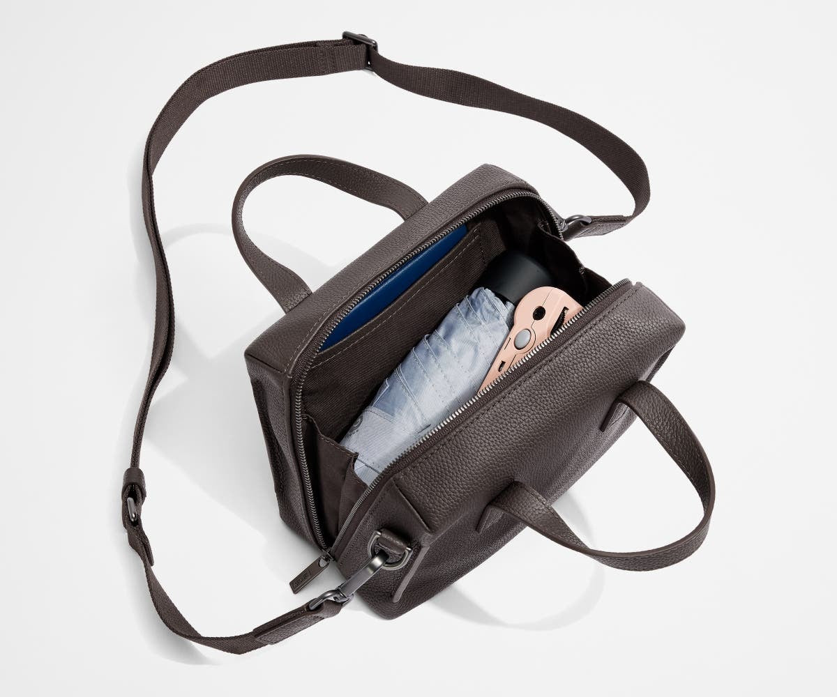 Mini Everywhere Bag in Espresso Brown