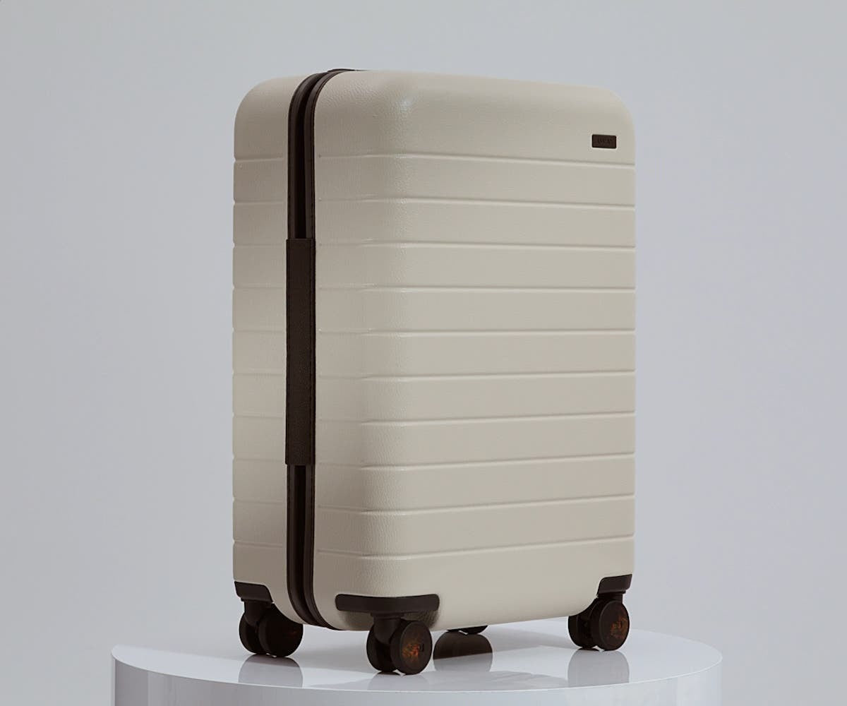 The Bigger Carry-On in Cream White