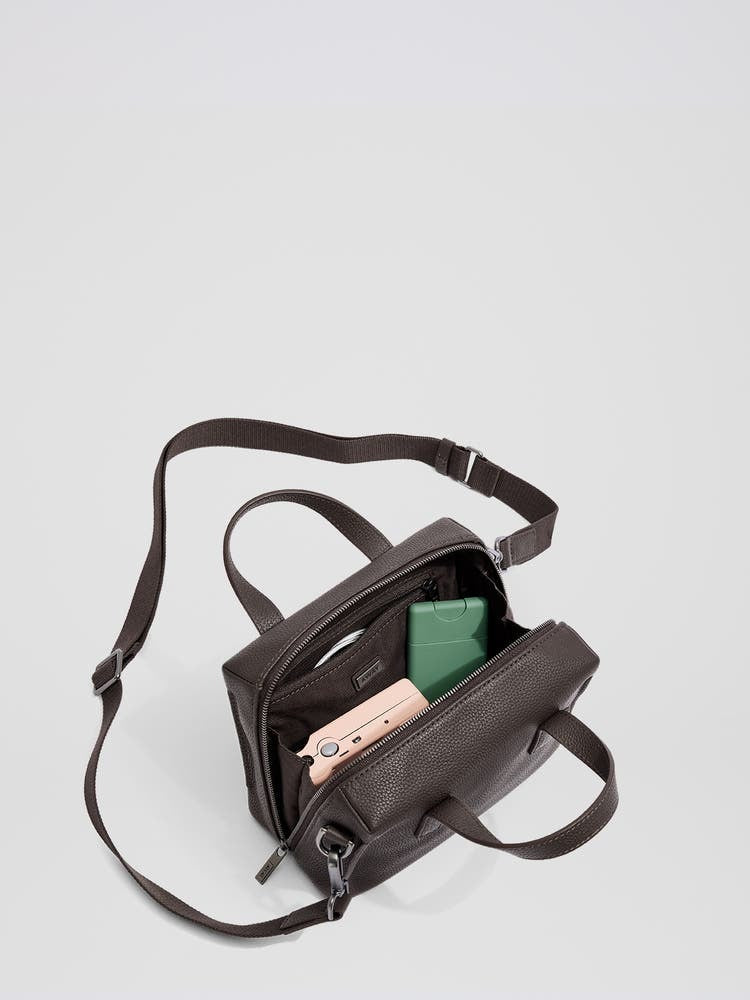 Mini Everywhere Bag in Espresso Brown