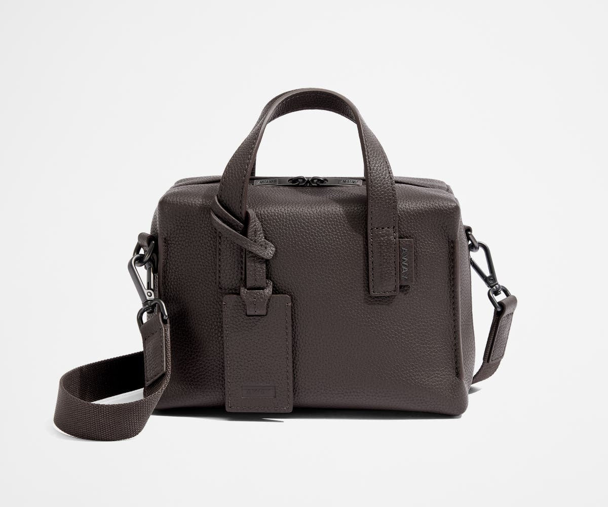 Mini Everywhere Bag in Espresso Brown