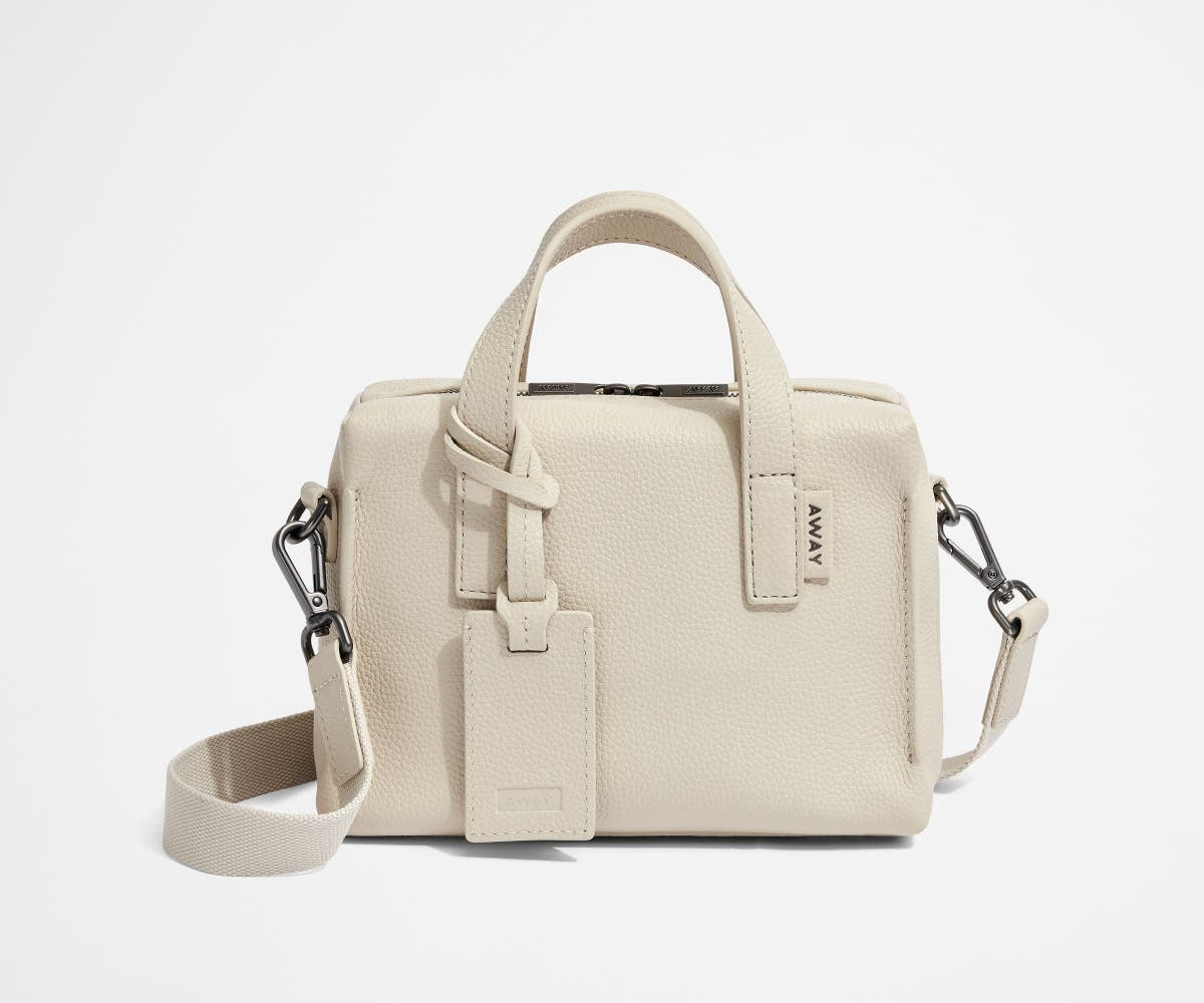 Mini Everywhere Bag in Cream White