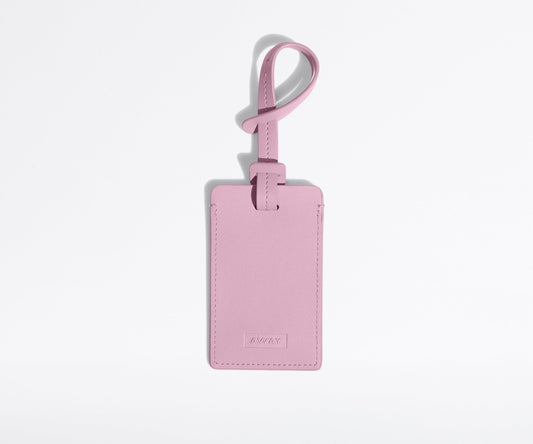 The Luggage Tag in Glacial Pink