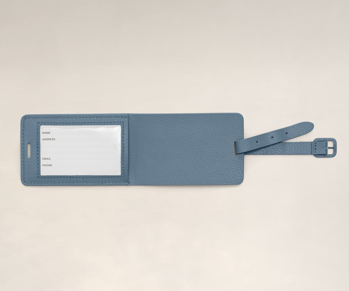 The Luggage Tag in Coast Blue