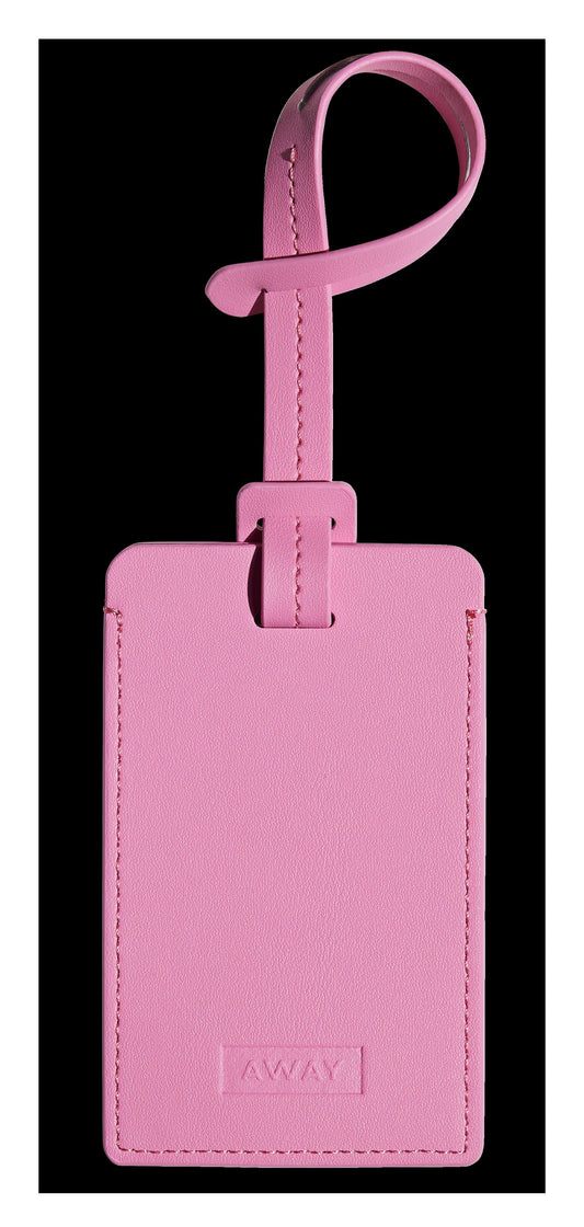 The Luggage Tag in Pink Punch