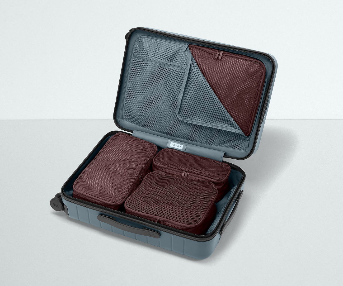 The Insider Packing Cubes in Garnet