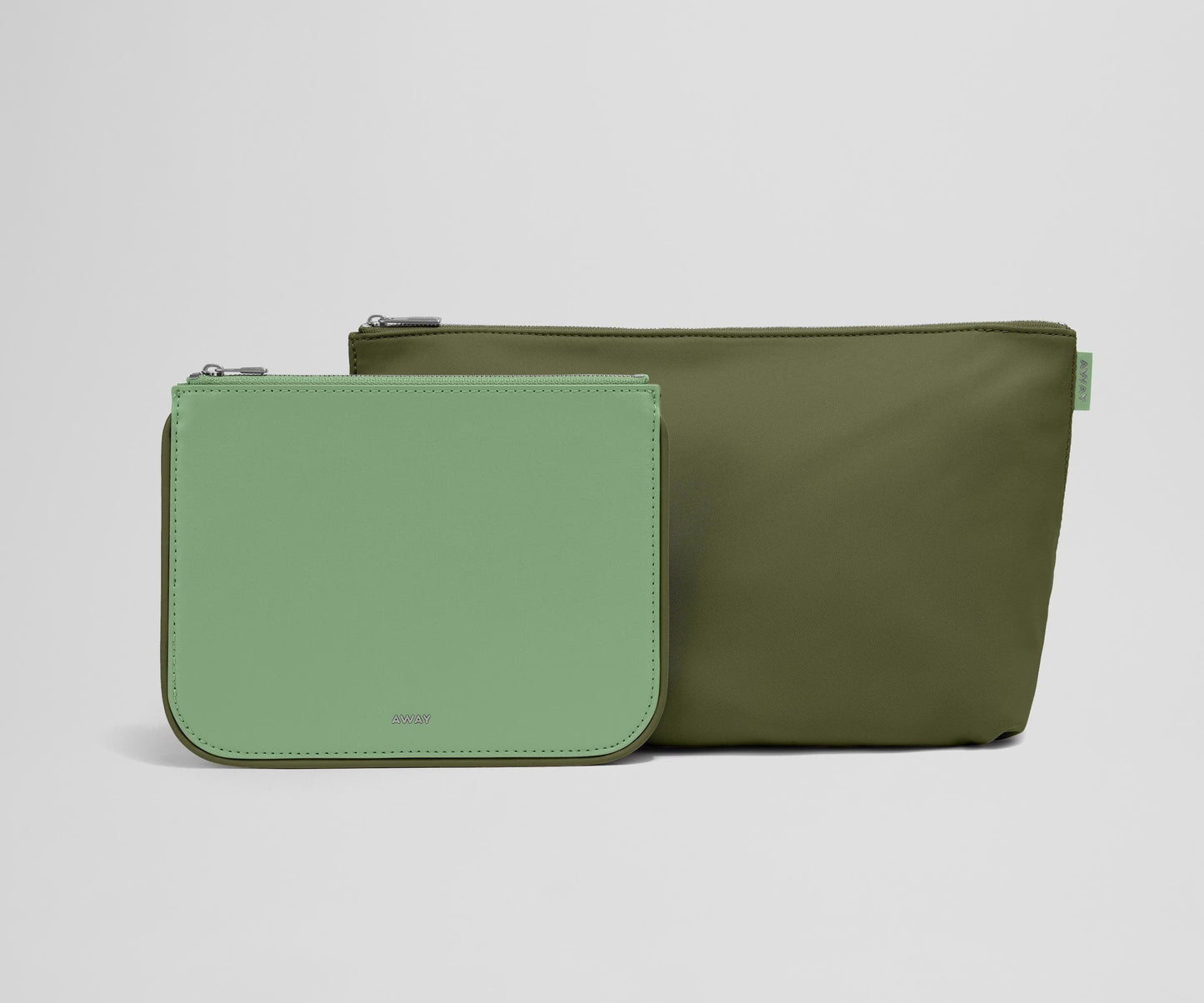 Pouch Duo in Sea Green