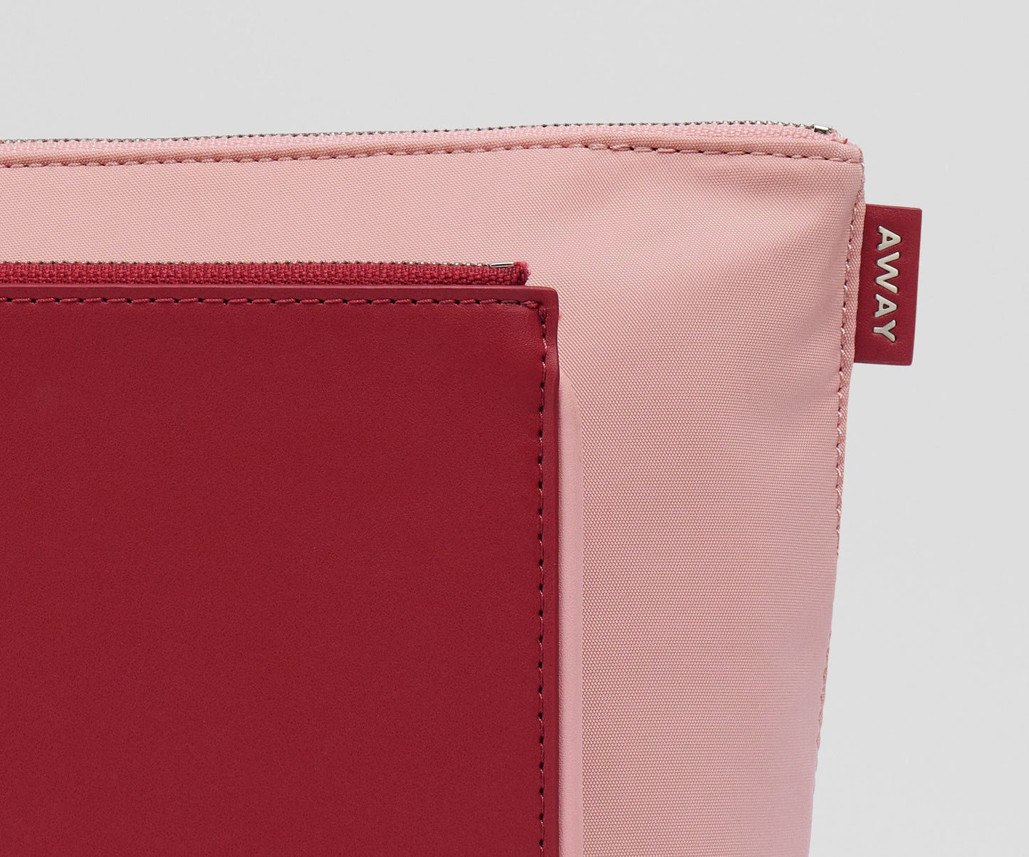 Pouch Duo in Flamingo Pink