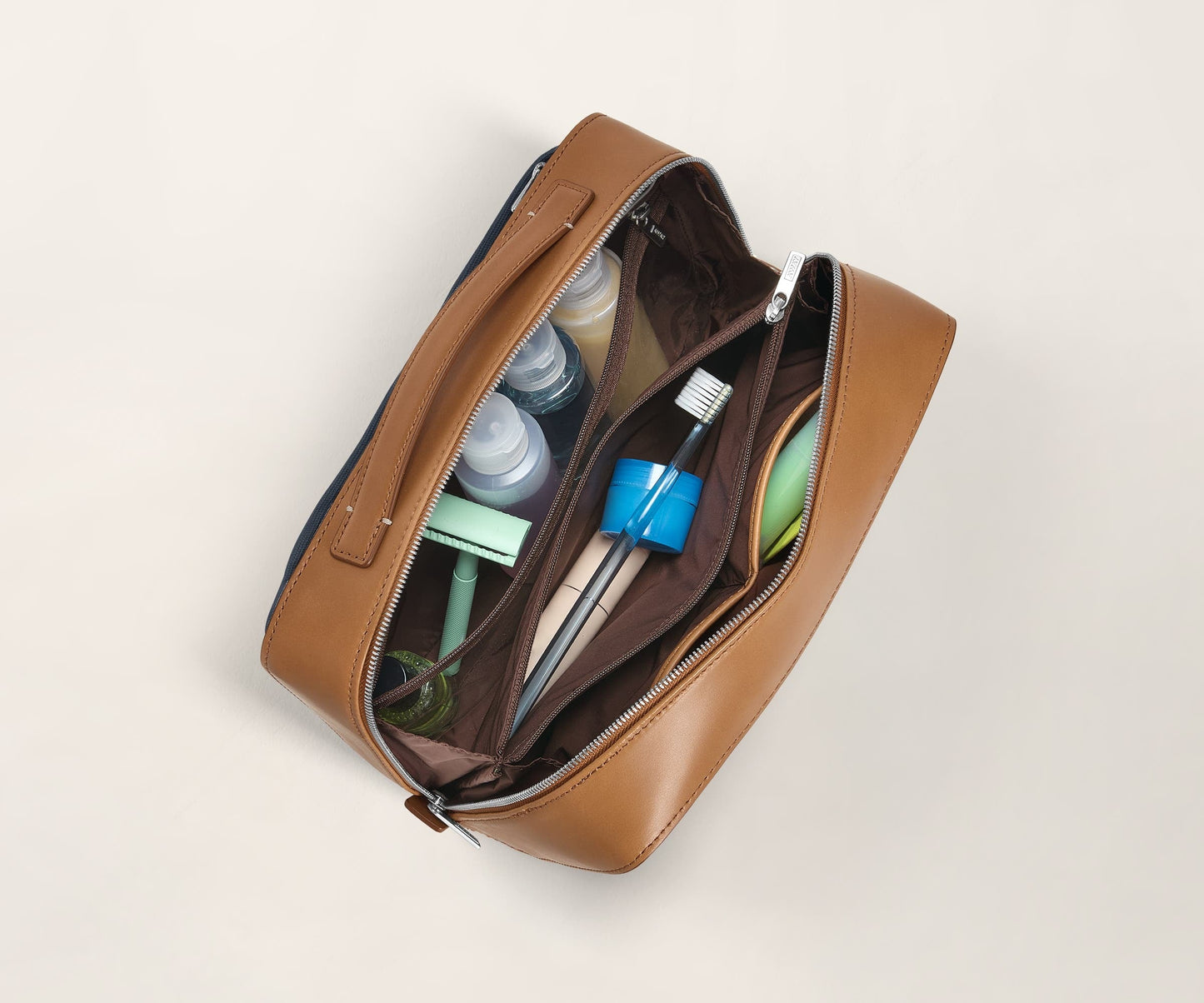 The Large Toiletry Bag in Marine