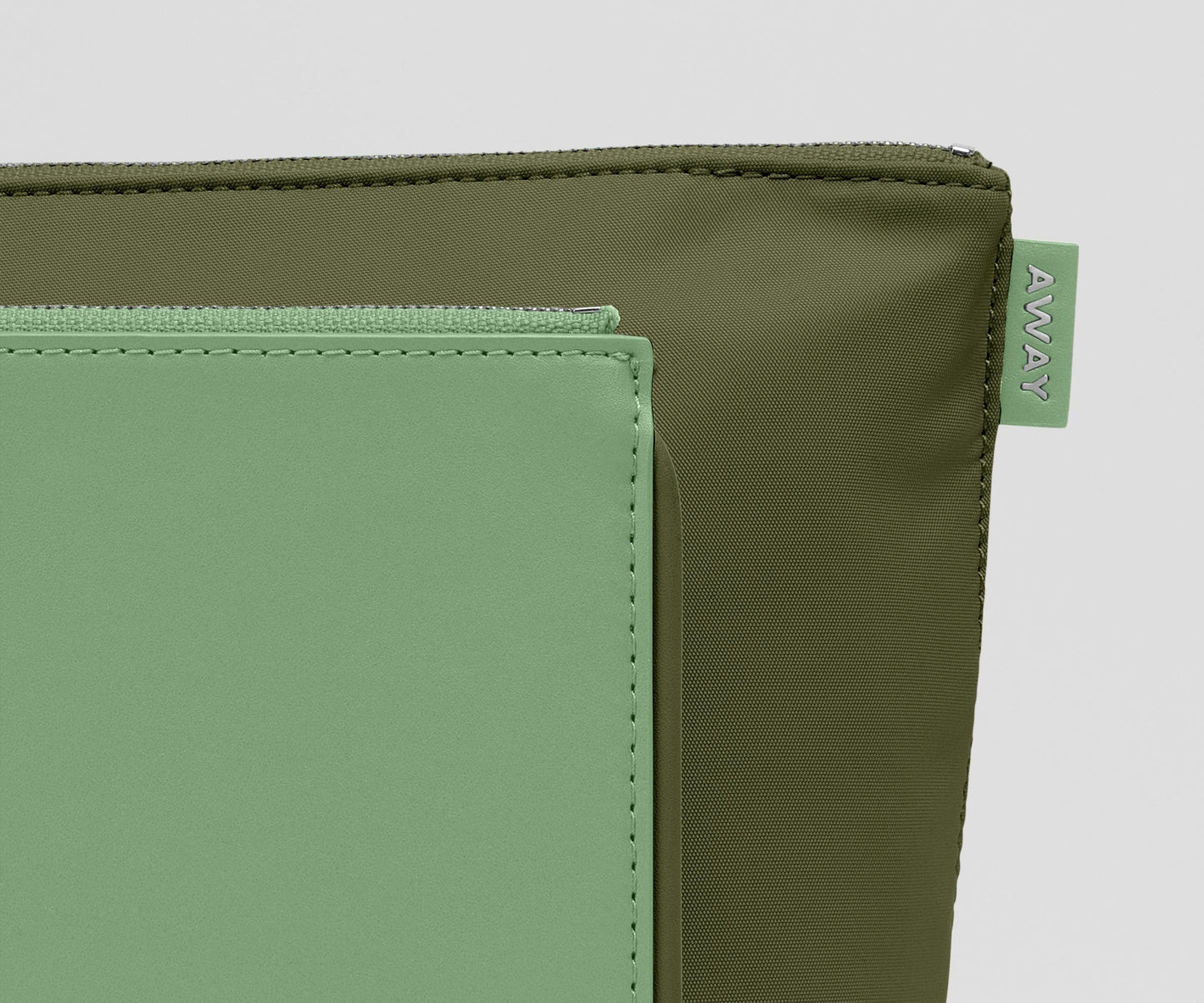 Pouch Duo in Sea Green