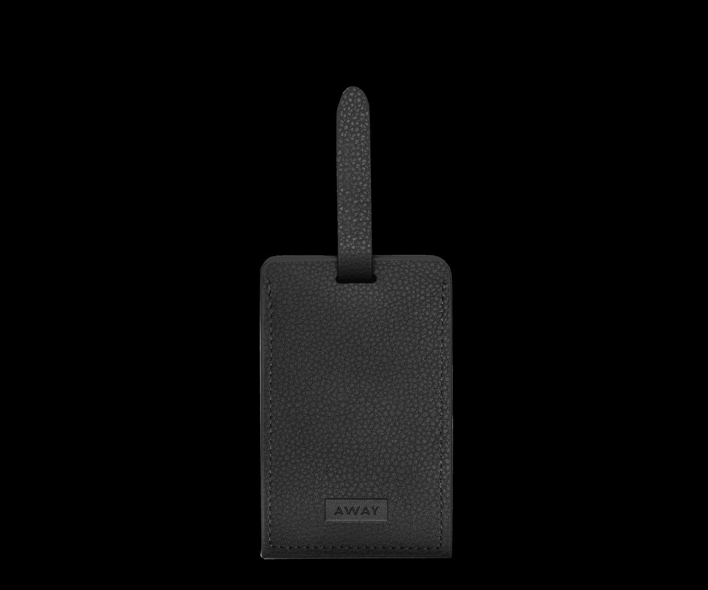 Aluminum Edge Tag in Jet Black