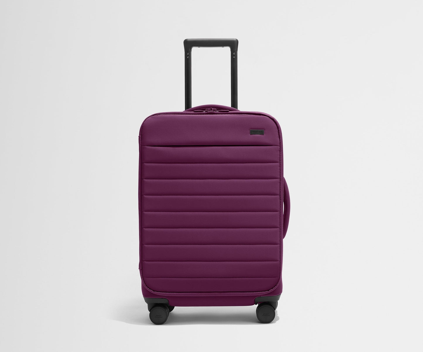 Softside Bigger Carry-On in Plum Purple