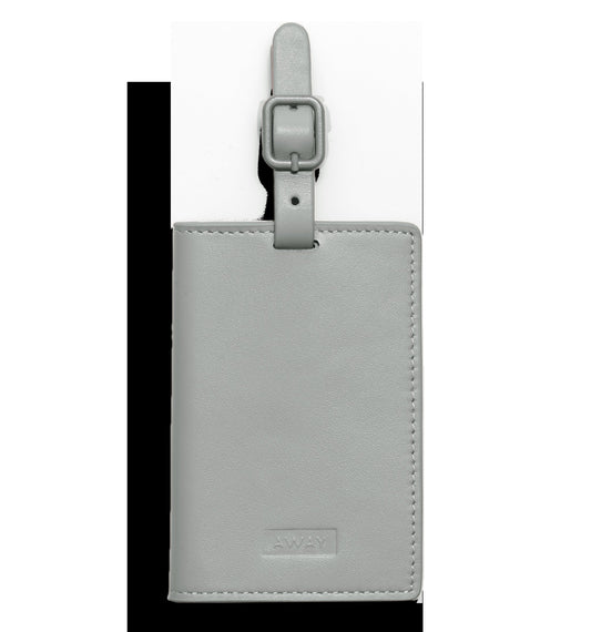 Aluminum Luggage Tag in Silver Standard