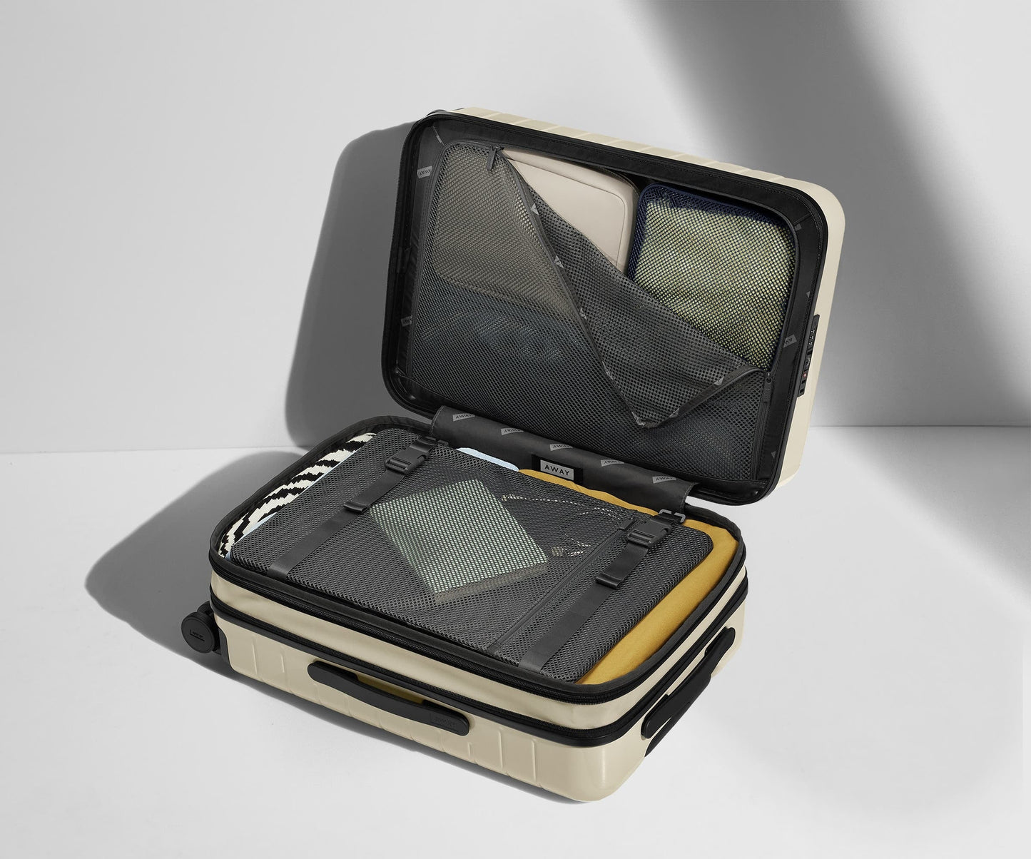 The Bigger Carry-On in Cream White